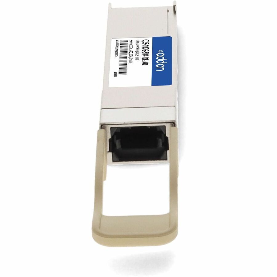 AddOn Dell Q28-100G-SR4 Compatible TAA Compliant 100GBase-SR4 QSFP28 Transceiver (MMF, 850nm, 100m, MPO, DOM)