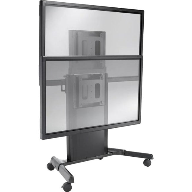 Chief X-Large Electric Height Adjustable Mobile AV Cart - For Flat Panel Displays - Black
