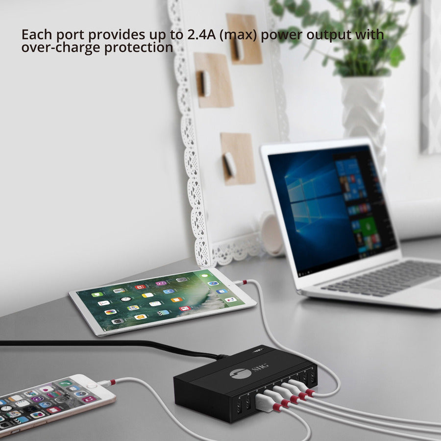 10PORT 60W USB CHARGER