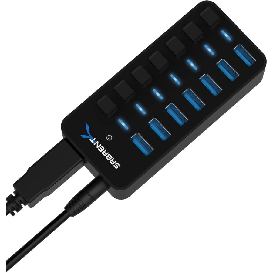 36W 7PORT USB 3.0 HUB WITH