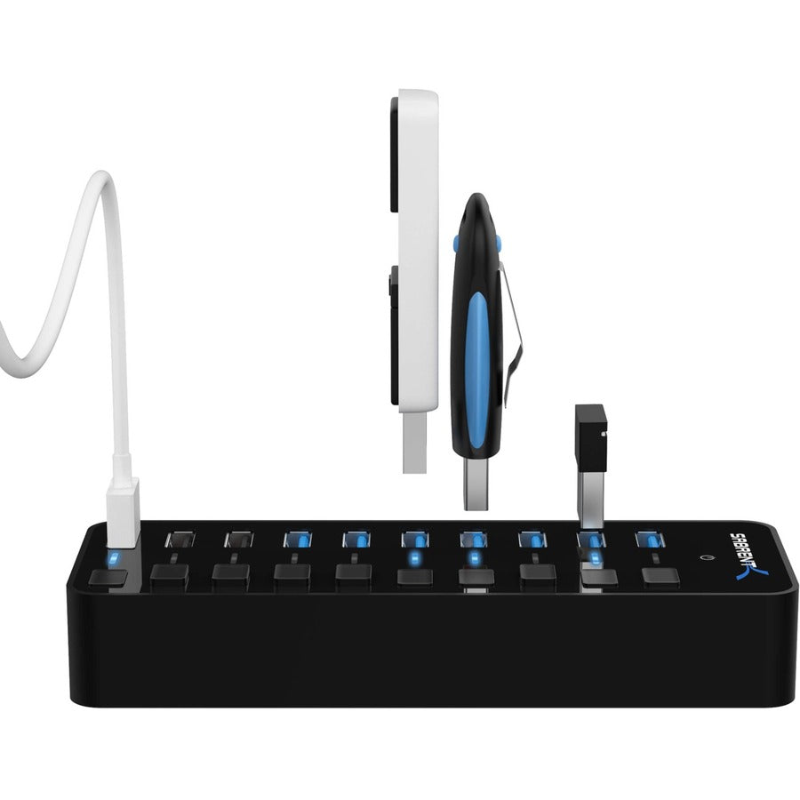 10-PORT USB 3.0 HUB. 60W