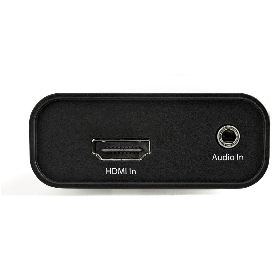 StarTech.com HDMI to USB C Video Capture Device UVC 1080p 60fps, External USB 3.0 HDMI Audio/Video Capture/Live Streaming/Recorder, TAA