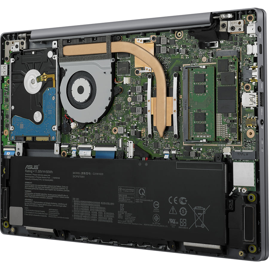 Asus ASUSPRO P5440 P5440UF-XB74 14" Ultrabook - Intel Core i7 8th Gen i7-8550U - 16 GB - 512 GB SSD