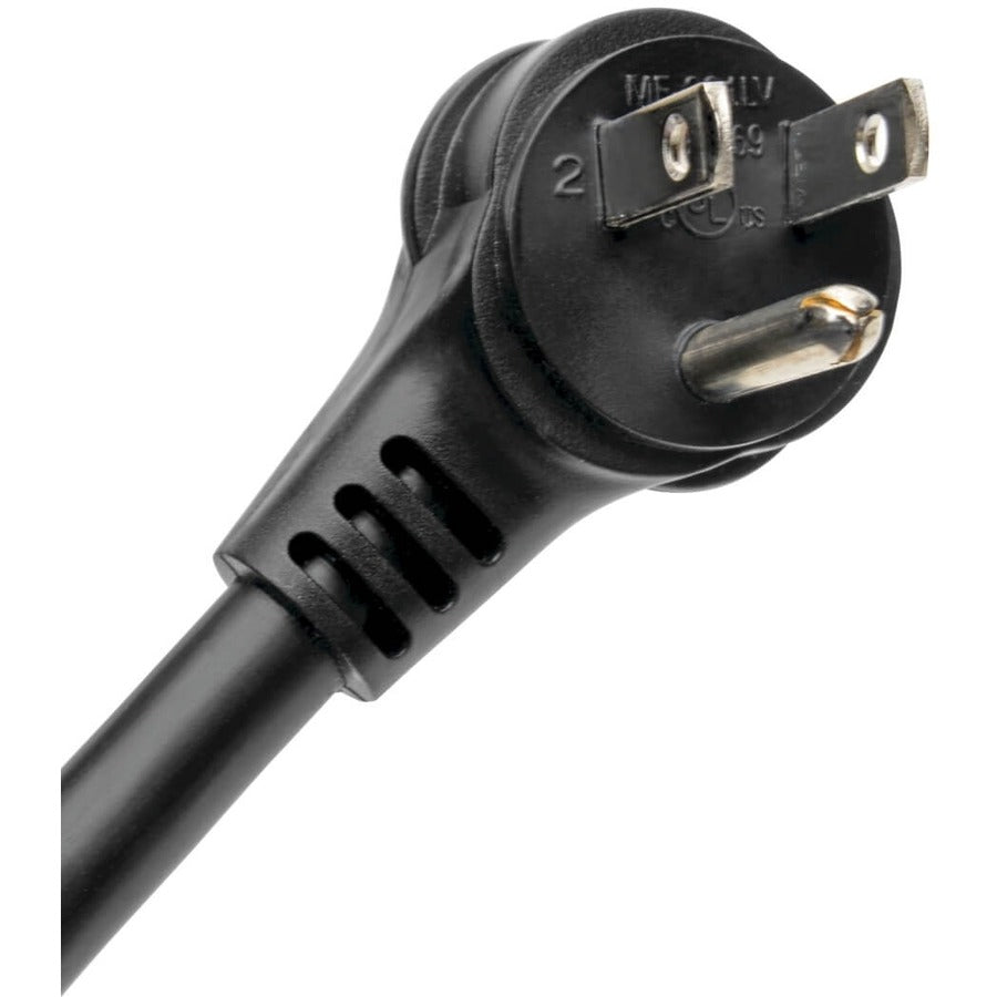 Eaton Tripp Lite Series 4-Outlet Power Strip, Right-Angle NEMA 5-15R - 15A, 120V, 6 ft. (1.83 m) Cord, Right-Angle 5-15P Plug, 24 in.