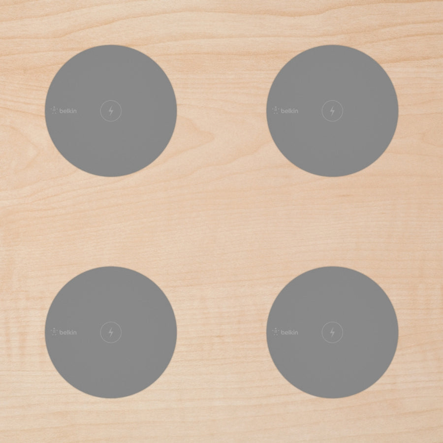 Belkin BoostUp Wireless Charging Spot (Recessed/Hidden Installation) 4-Pack