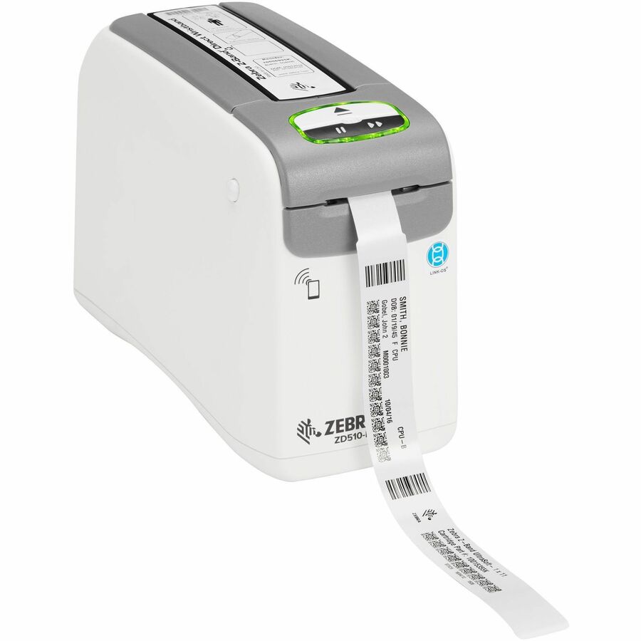 DT PRINTER ZD510 WRISTBAND ZPL