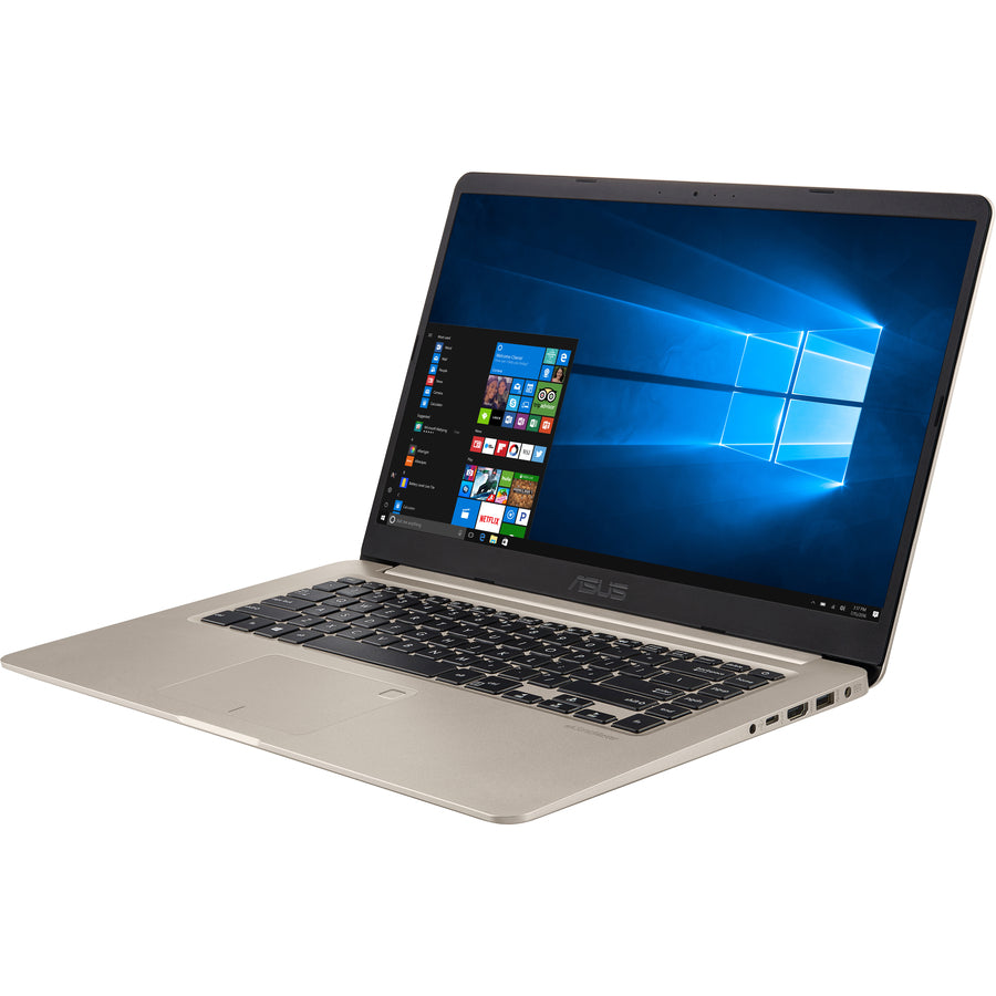 Asus VivoBook S15 S510 S510UN-DB55 15.6" Notebook - Intel Core i5 8th Gen i5-8250U - 4 GB - 1 TB HDD - Gold
