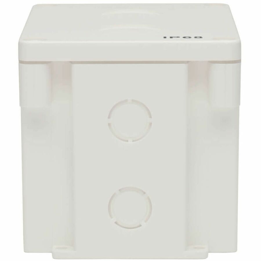 Eaton Tripp Lite Series Waterproof Electrical Junction Box - Surface Mount, Industrial, Single Gang, IP68, TAA, 2 Cutouts