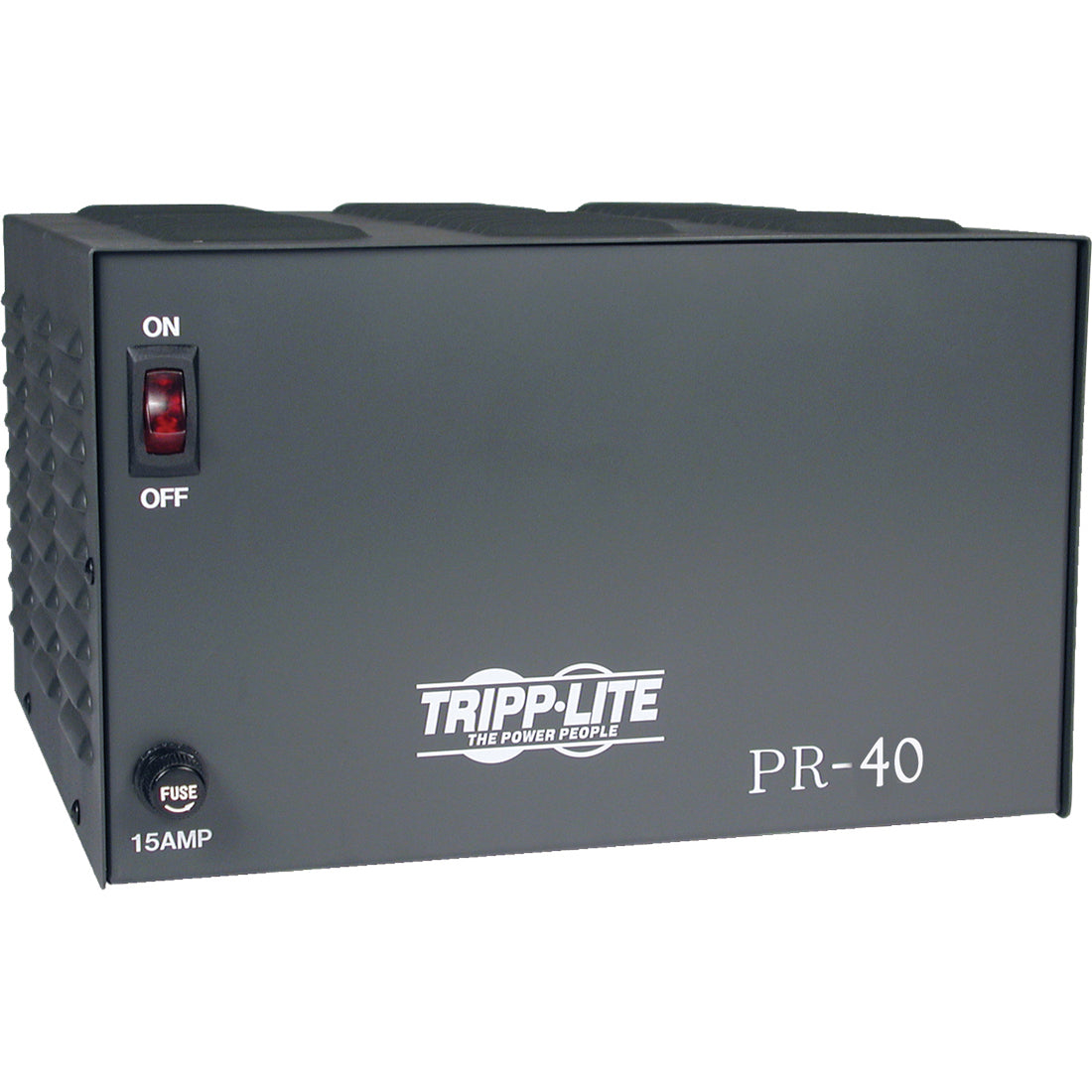 Eaton Tripp Lite Series TAA-Compliant 40-Amp DC Power Supply, 13.8VDC, Precision Regulated AC-to-DC Conversion