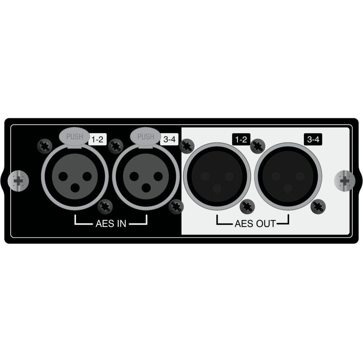 SOUNDCRAFT AES/EBU 4+4 XLR CARD