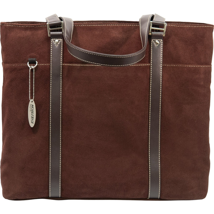 Mobile Edge Chocolate Suede Tote Case