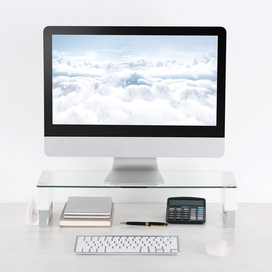 SIIG Tempered Glass Surface Smart Stand with USB and Audio Ports