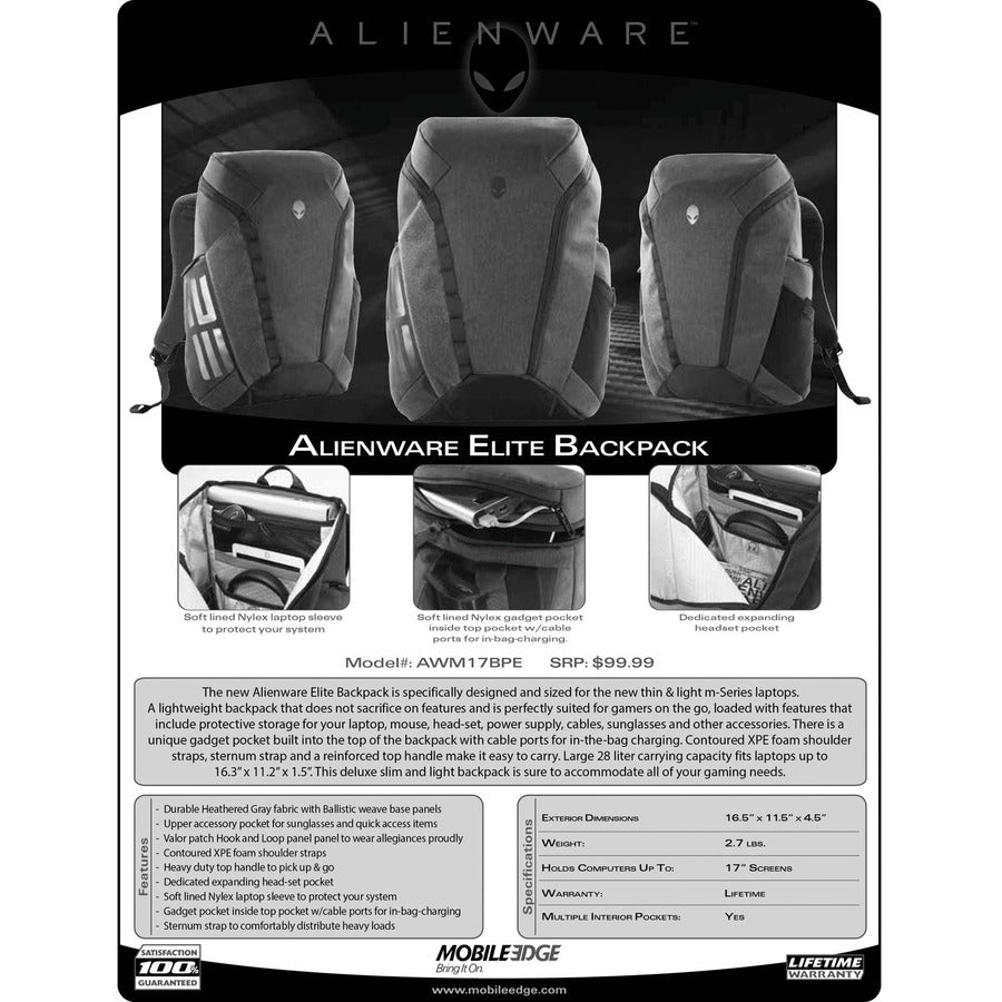 Alienware Backpack