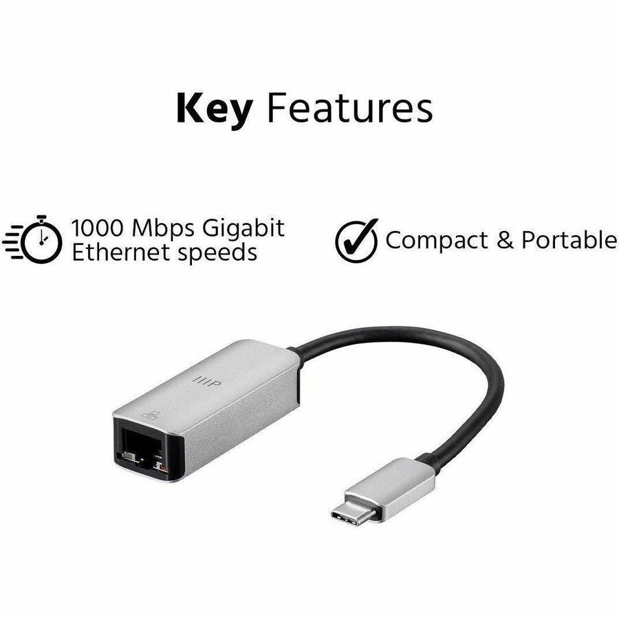 Monoprice Consul Series USB-C Gigabit Ethernet Adapter