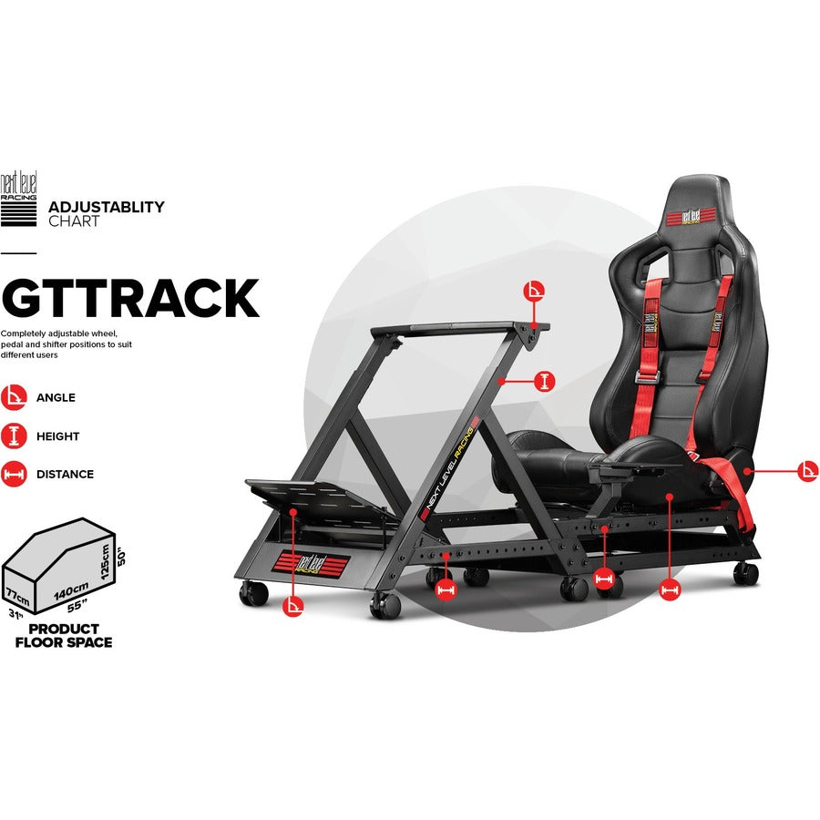 Next Level Racing GTtrack Simulator Cockpit