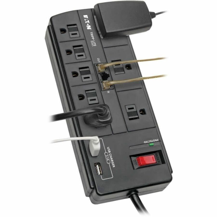 8OUT SURGE PROTECTOR 2 USB