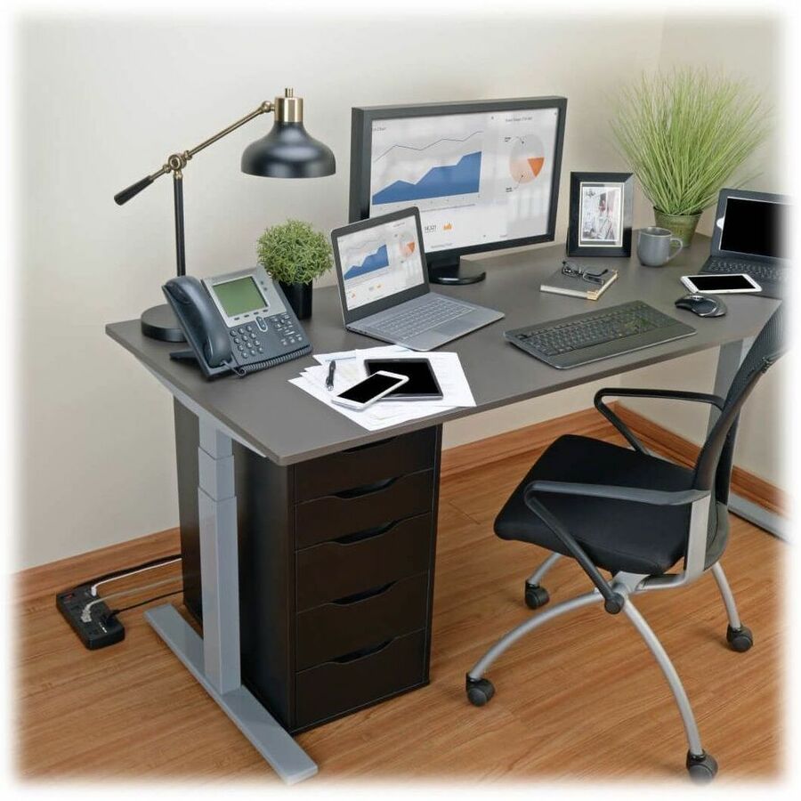 Eaton Tripp Lite Series 8-Outlet Surge Protector with 2 USB Ports (2.1A Shared) - 8 ft. (2.43 m) Cord, 1200 Joules, Black