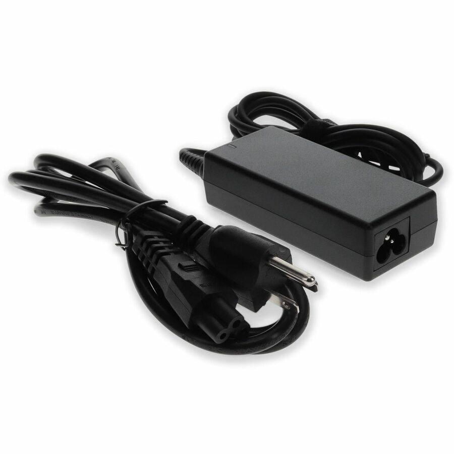 Addon Dell® 450-AENV Compatible 65W 19V at 3.33A Black 4.5 mm x 3.0 mm Laptop Power Adapter and Cable