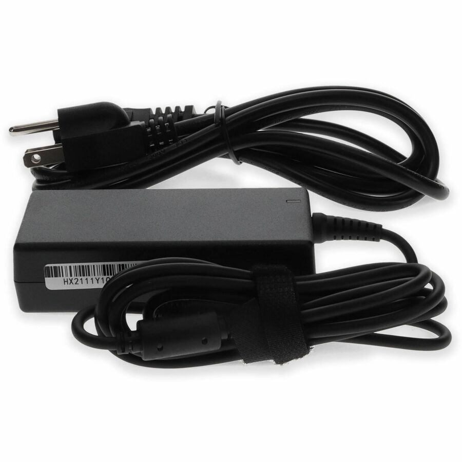 Addon Dell® 450-AENV Compatible 65W 19V at 3.33A Black 4.5 mm x 3.0 mm Laptop Power Adapter and Cable