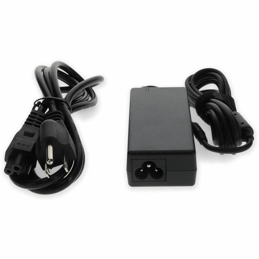 Addon Dell® 450-AENV Compatible 65W 19V at 3.33A Black 4.5 mm x 3.0 mm Laptop Power Adapter and Cable
