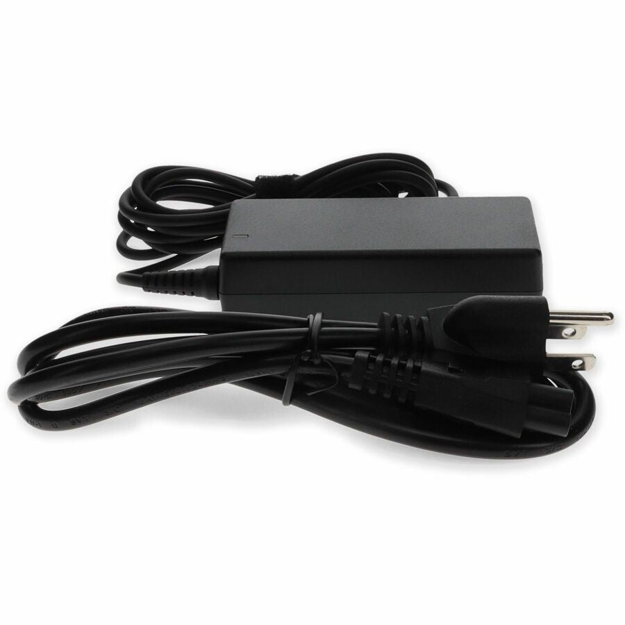 Addon Dell® 450-AENV Compatible 65W 19V at 3.33A Black 4.5 mm x 3.0 mm Laptop Power Adapter and Cable
