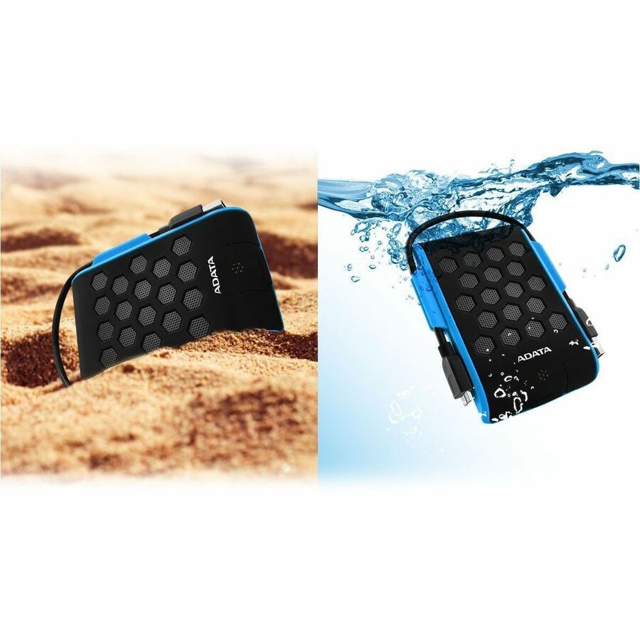 Adata HD720 AHD720-1TU31-CBL 1 TB Portable Hard Drive - External - Blue