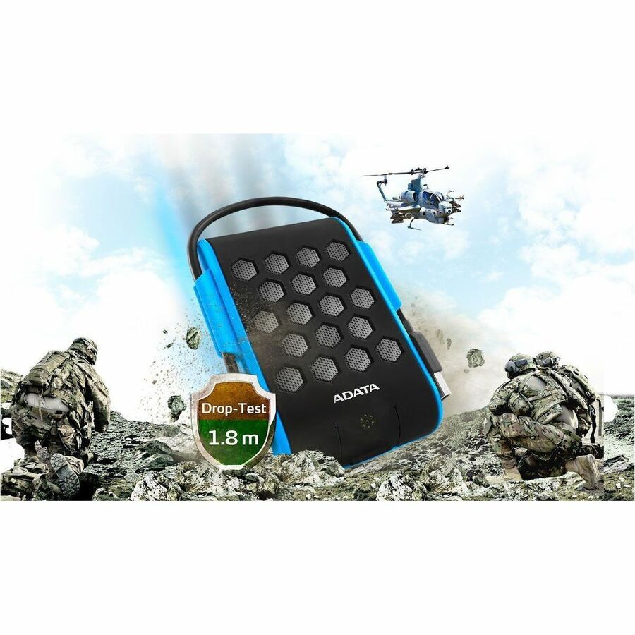 Adata HD720 AHD720-1TU31-CBL 1 TB Portable Hard Drive - External - Blue