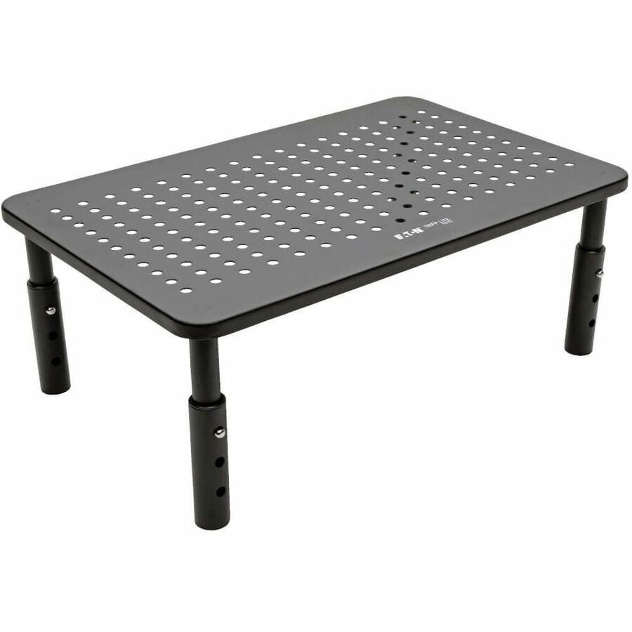 Eaton Tripp Lite Series Monitor Riser for Desk, 14 x 9 in. - Height Adjustable, Metal, Black