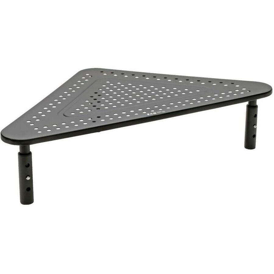 Eaton Tripp Lite Series Monitor Riser for Desk, 12 x 20 in. - Height Adjustable, Corner, Metal, Black