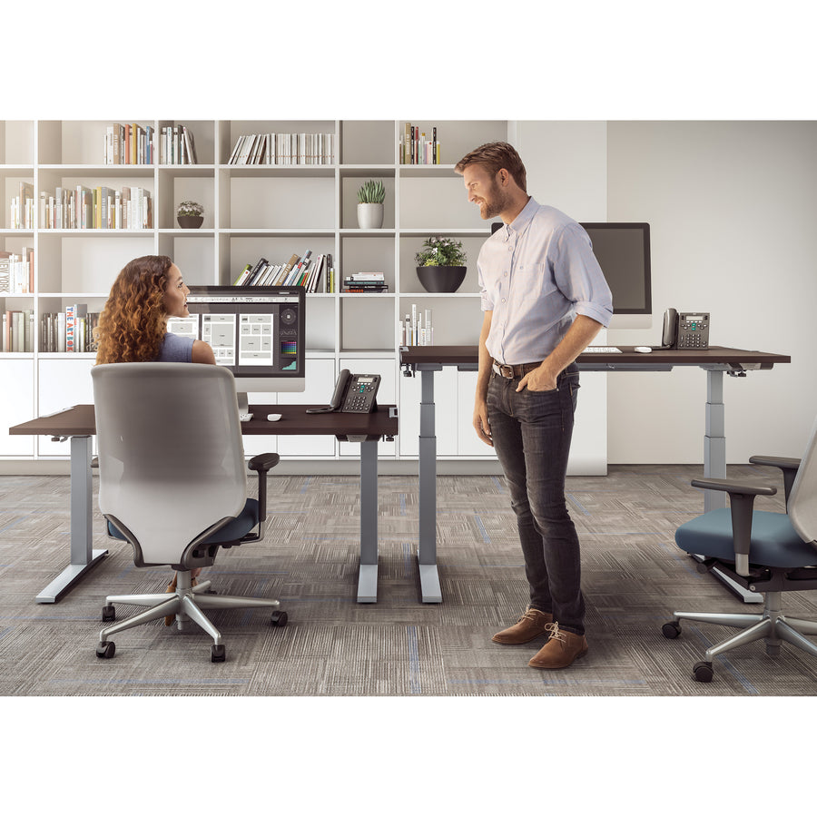 Fellowes High Pressure Laminate Desktop Mahogany - 60"x30"