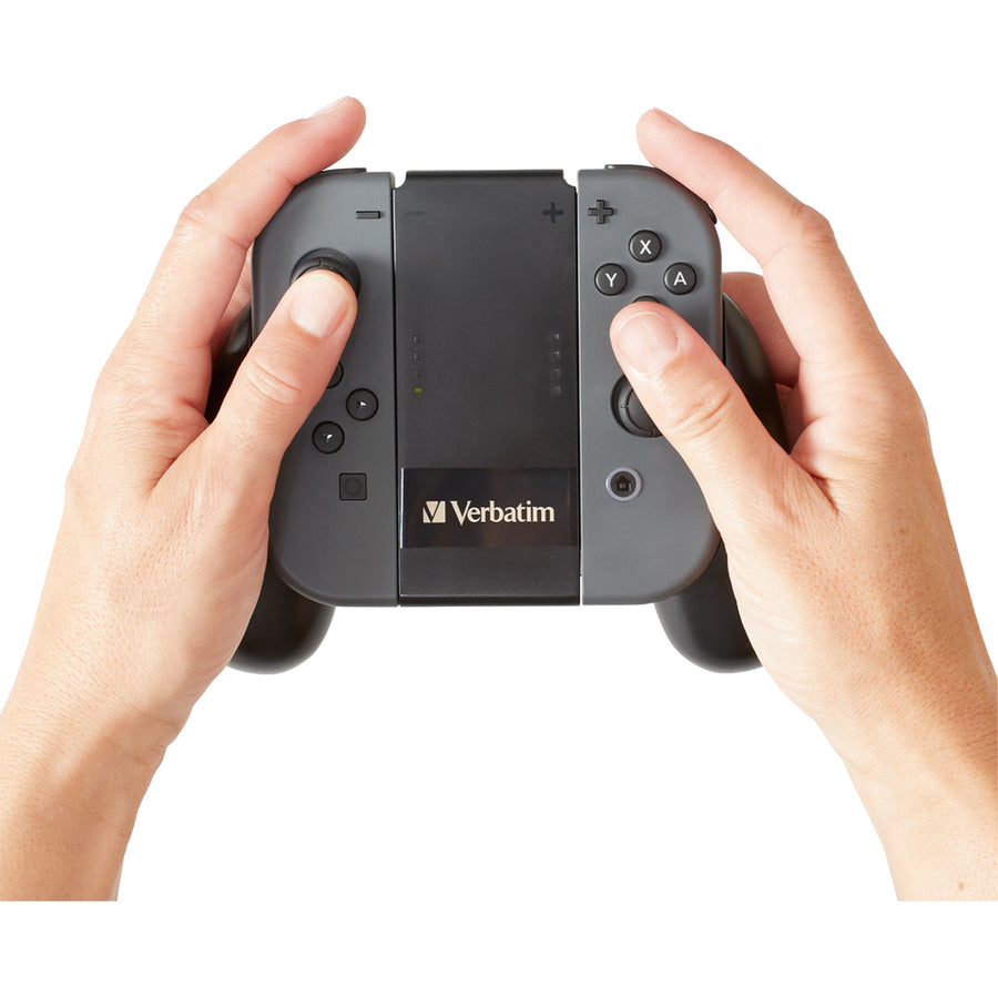 Verbatim Charging Controller Grip For Use with Nintendo Switch Joy-Con Controllers