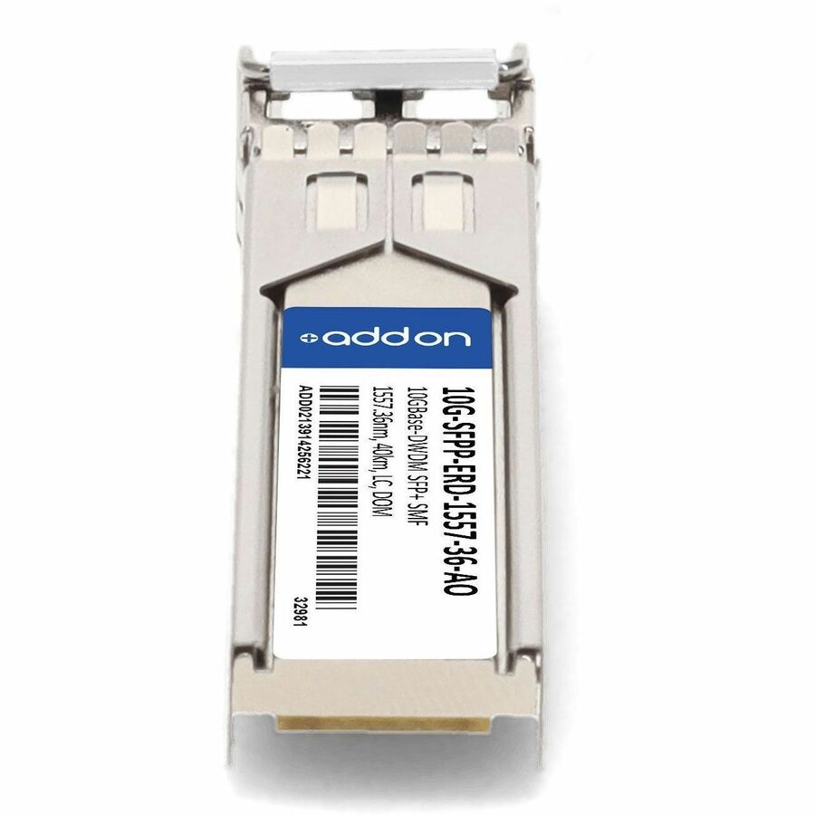 AddOn Brocade (Formerly) 10G-SFPP-ERD-1557-36 Compatible TAA 10GBase-DWDM SFP+ Transceiver C-Band 100GHz (SMF, 1557.36nm, 40km, LC, DOM)