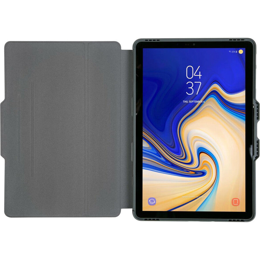 Targus Click-In Carrying Case (Flip) for 10.5" Samsung Galaxy Tab S4 Tablet, Stylus - Black