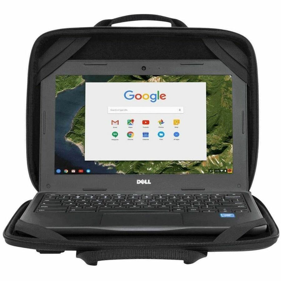 Targus Work-in Essentials TED006GL Carrying Case for 11.6" Chromebook, Notebook - Black/Gray