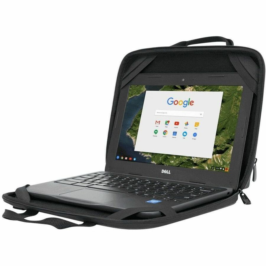 Targus Work-in Essentials TED006GL Carrying Case for 11.6" Chromebook, Notebook - Black/Gray