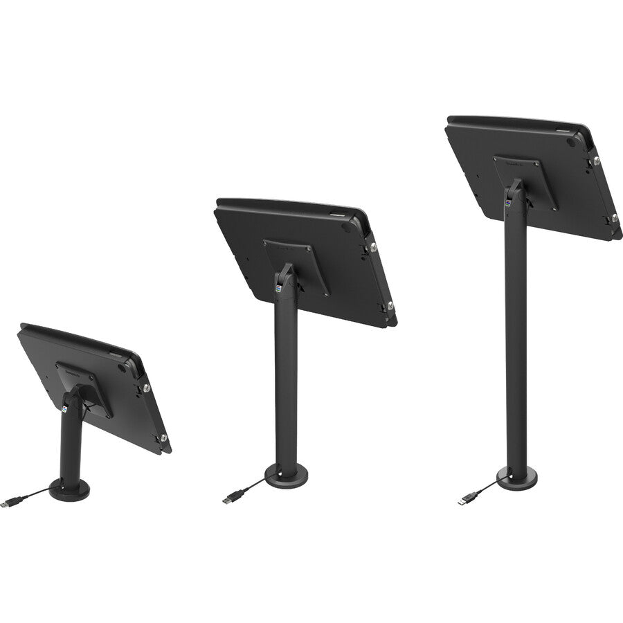 Compulocks iPad Pro 12.9" (3-6th Gen) Space Enclosure Tilting Stand 8" Black