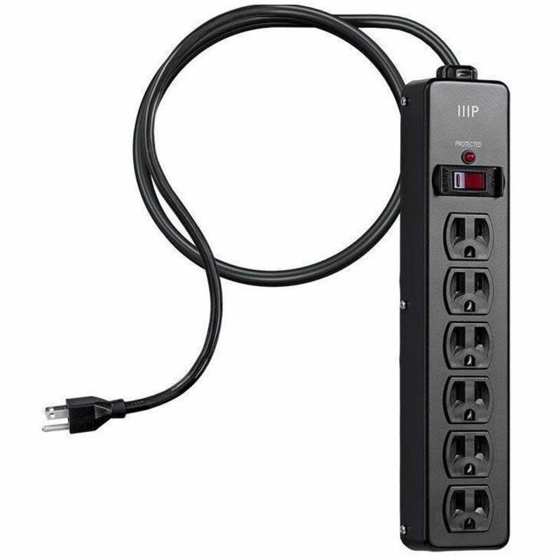 Monoprice 35098 6-Outlets Surge Suppressor/Protector