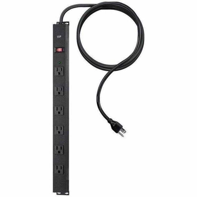 Monoprice 35097 6-Outlets Surge Suppressor/Protector