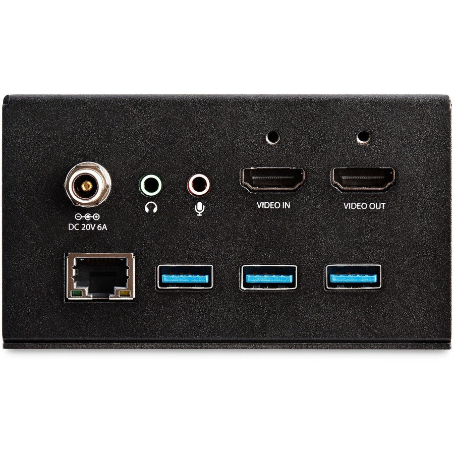 StarTech.com Laptop docking module for the conference table connectivity box lets you access boardroom or huddle space devices - Set up conference calls using applications such as Skype for Business - USB-C or USB-A laptop docking - USB-A charging port -