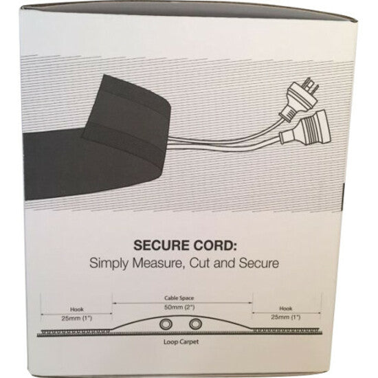 SecureCord Cable Management for Carpets