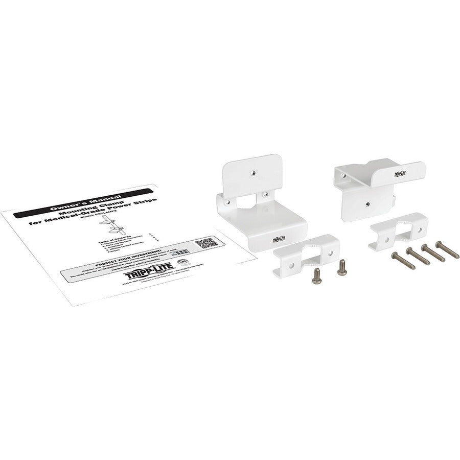 Eaton Tripp Lite Series Safe-IT Mounting Clamp for Medical-Grade Power Strips - Antimicrobial Protection