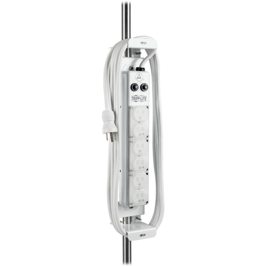 Eaton Tripp Lite Series Safe-IT Mounting Clamp for Medical-Grade Power Strips - Antimicrobial Protection