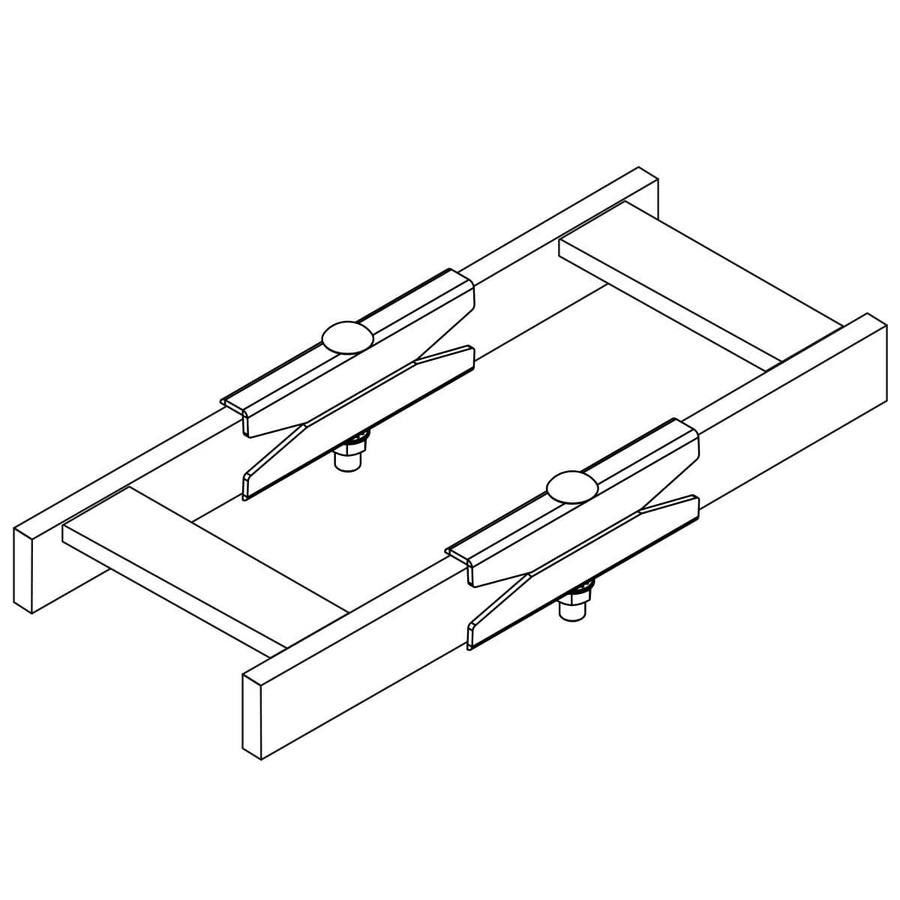 Eaton Tripp Lite Series Butt-Splice Kit for Straight and 90-Degree Ladder Runway Sections - Hardware Included
