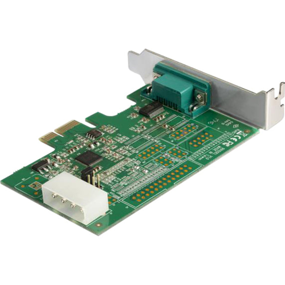 StarTech.com 1-port PCI Express RS232 Serial Adapter Card - PCIe Serial DB9 Controller Card 16950 UART - Low Profile - Windows/Linux