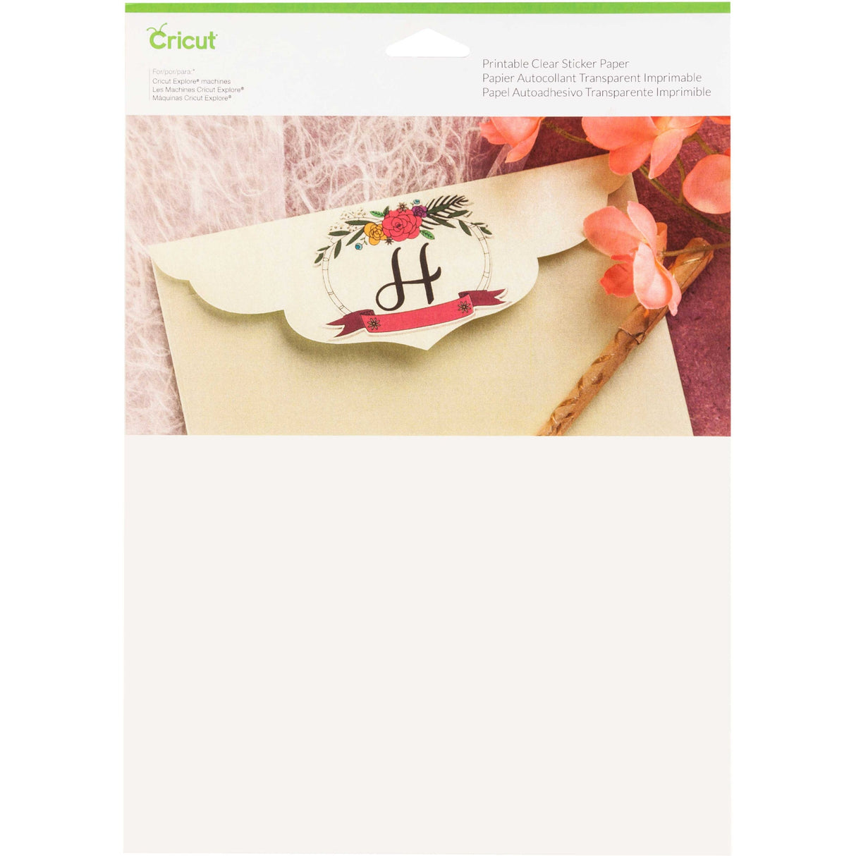 cricut Printable Clear Sticker Paper