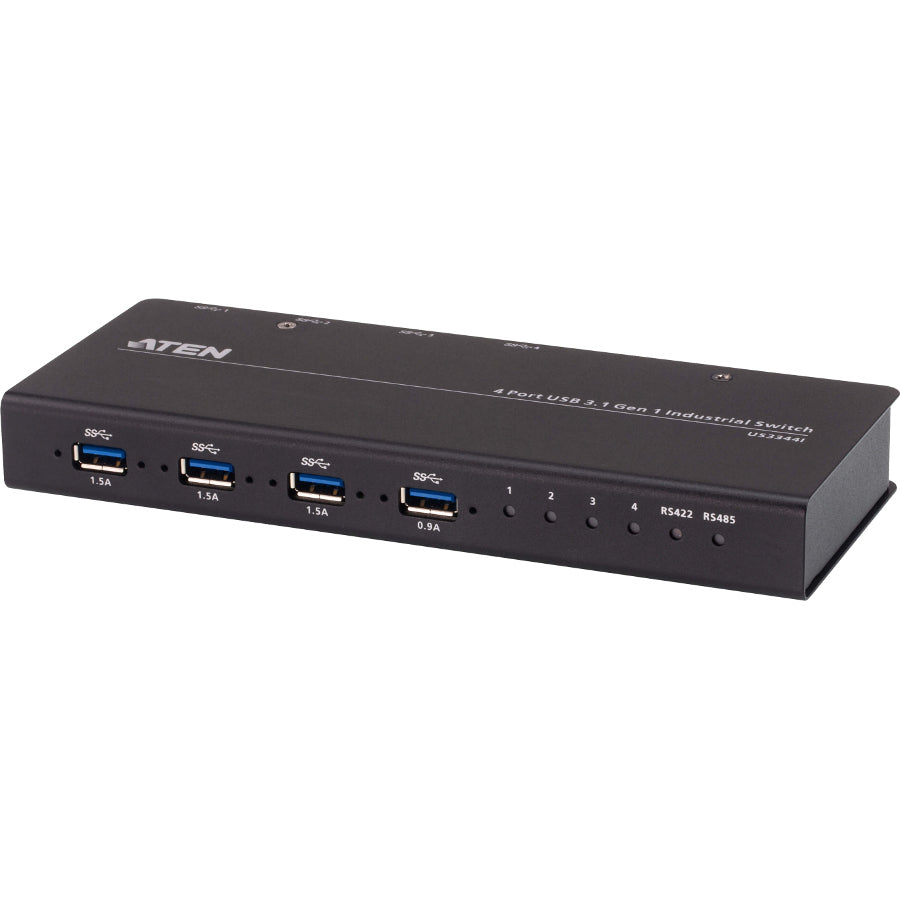 ATEN 4 x 4 USB 3.1 Gen 1 Industrial Hub Switch