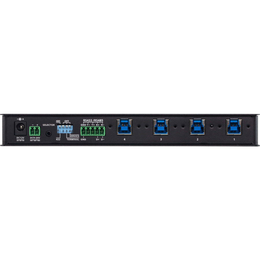 ATEN 4 x 4 USB 3.1 Gen 1 Industrial Hub Switch