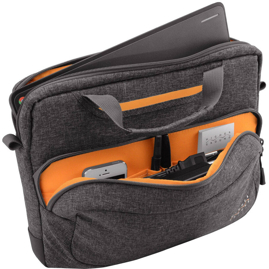 Higher Ground Flak Jacket Plus 3.0 Carrying Case for 11" Apple Macbook, Microsoft Surface Pro, Chromebook - Gray