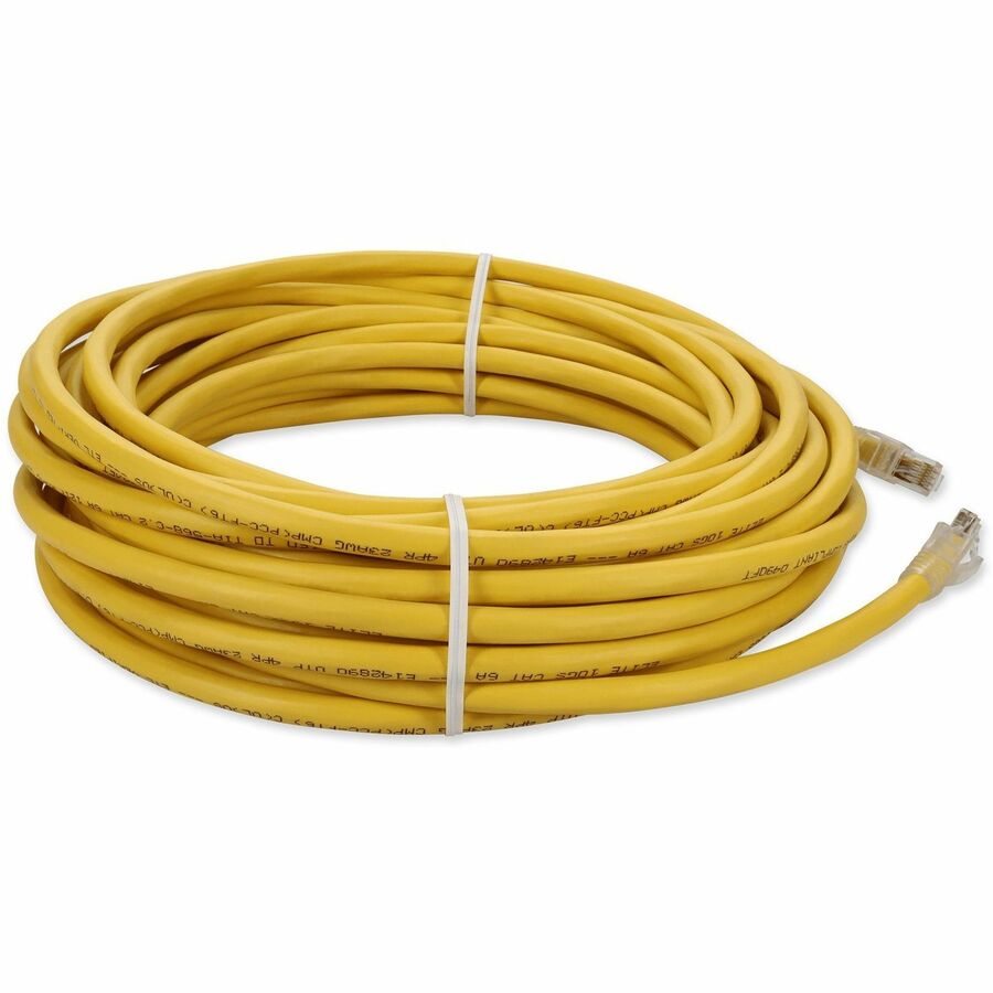 40FT YELLOW CAT6A UTP PLENUM