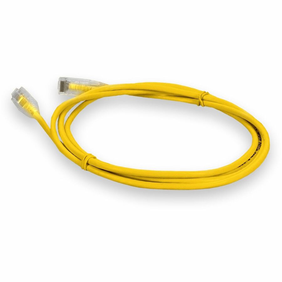 5FT YELLOW CAT6 SLIM UTP PVC